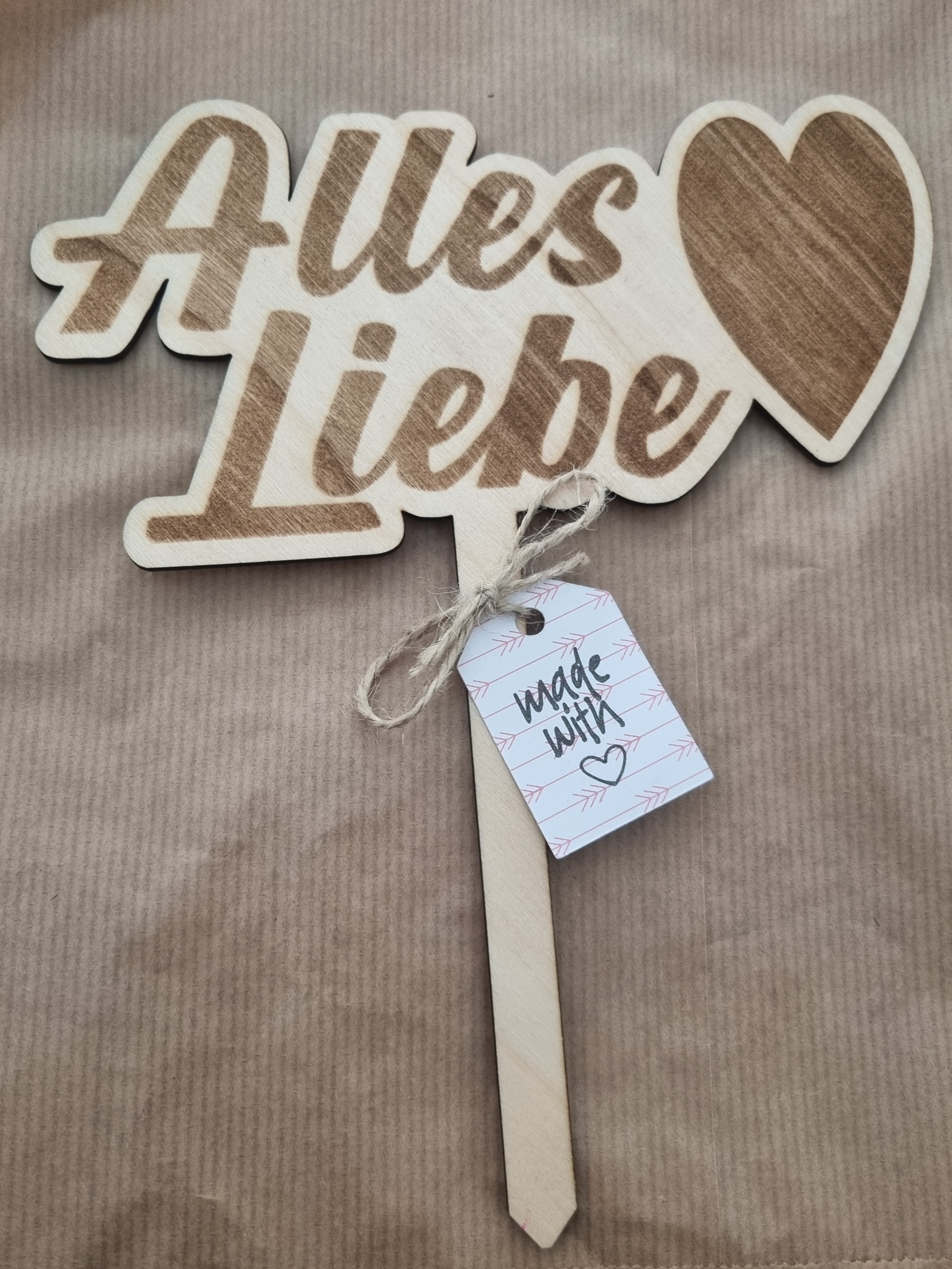 Cake topper groß